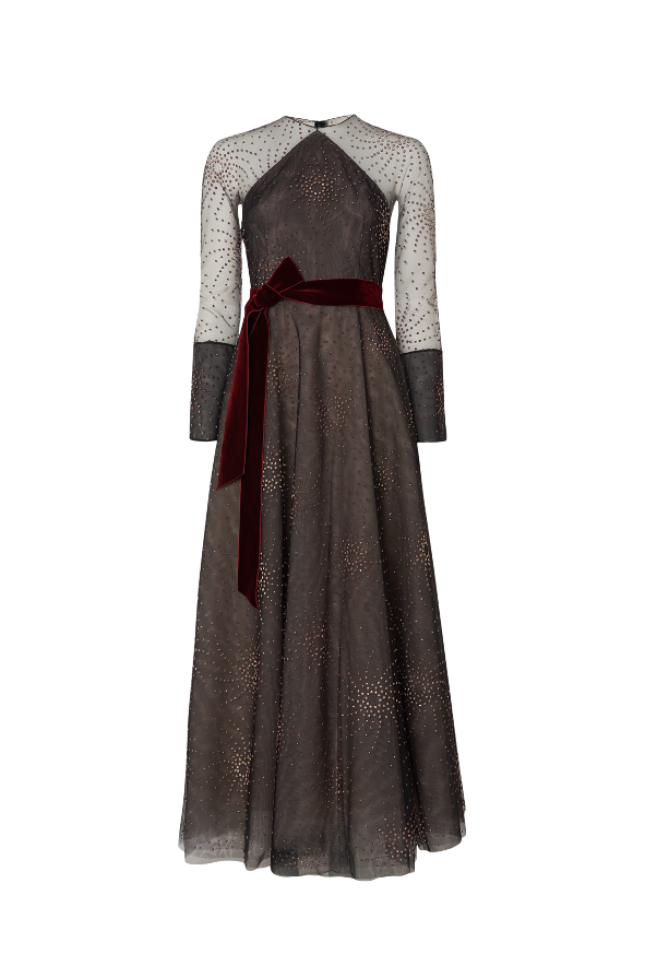 The Catherine Tulle Midi Dress